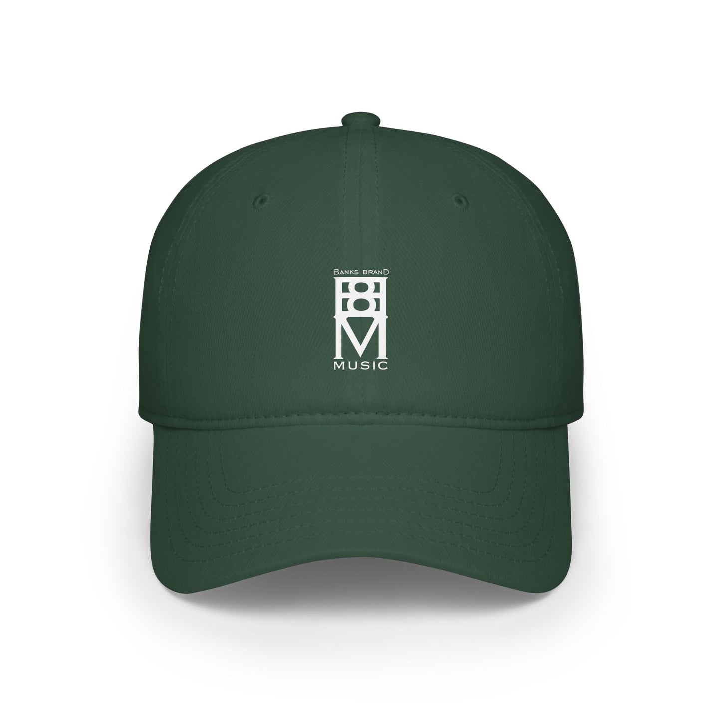 01 - Banks Brand Music Unlimited (BBMUnlimited) Logo -Low Profile Baseball Cap