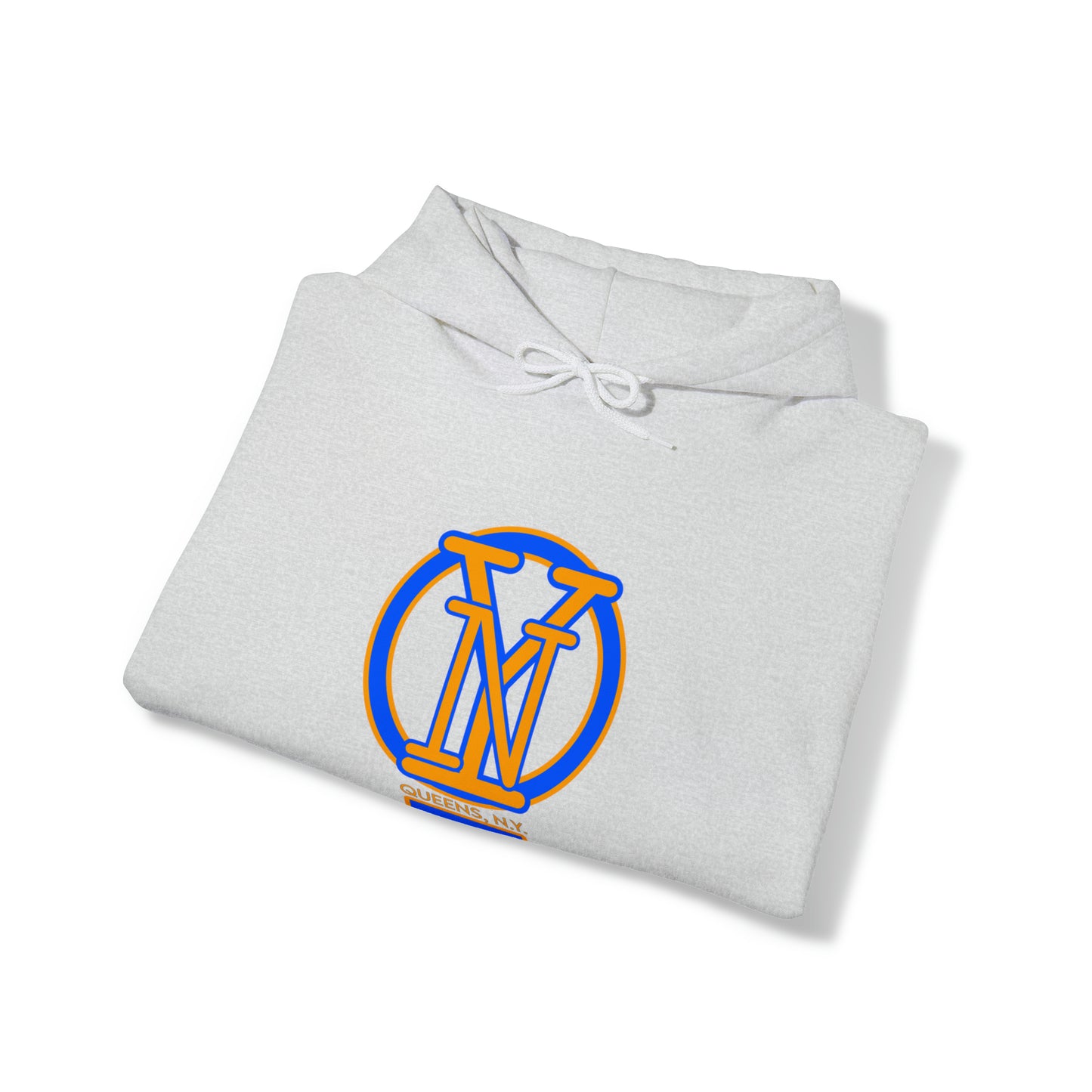 02 - Queens N.Y. Unisex Heavy Blend™ Hooded Sweatshirt