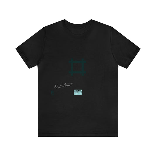 01 - "Hashtag Corey Drumz" Limited Edition Album Cover NFT-Shirt Unisex Jersey Short Sleeve Tee - Available for a limited time only!!! (Black)