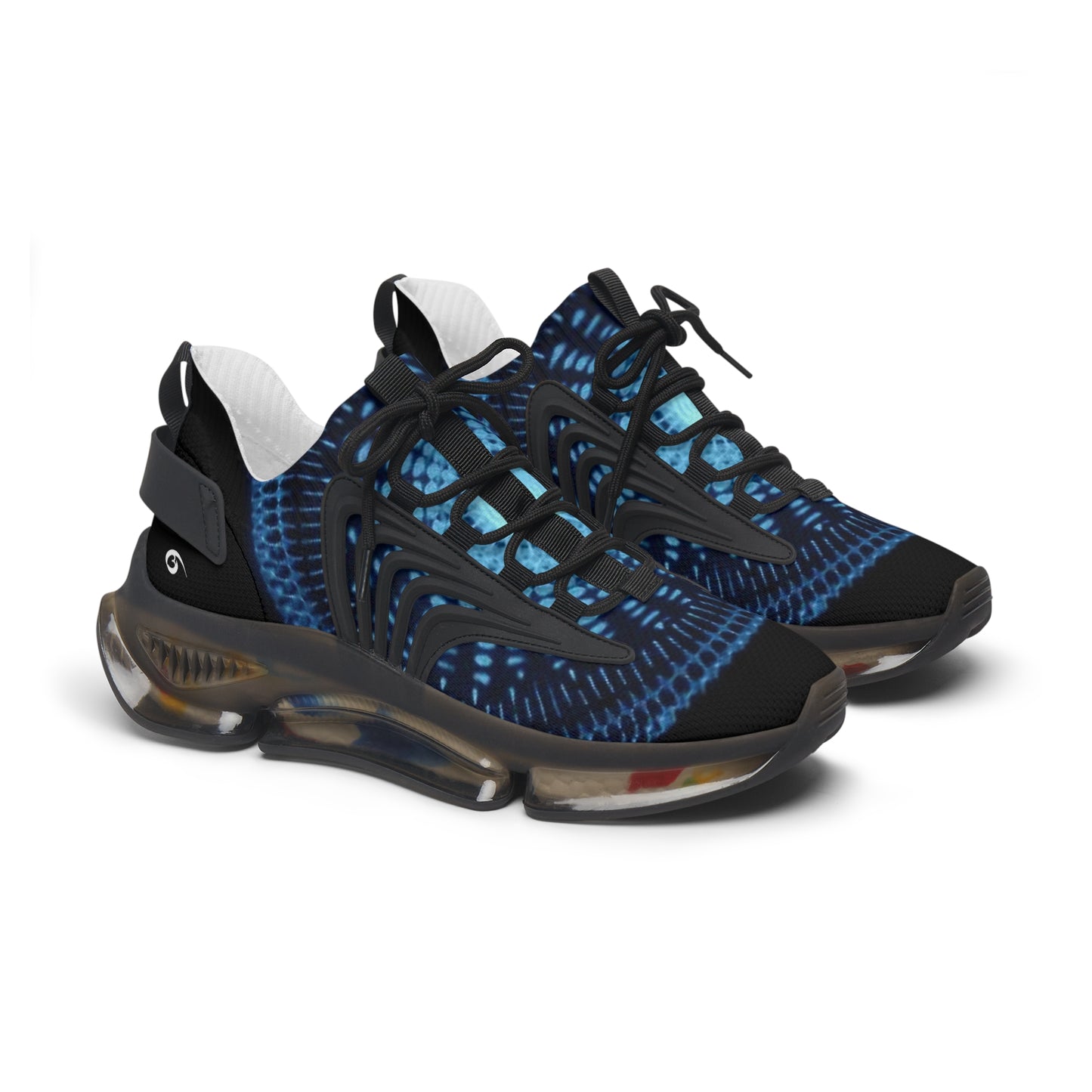 01 - Athletic- "432's" Women's Mesh Sneakers (Water Blue)