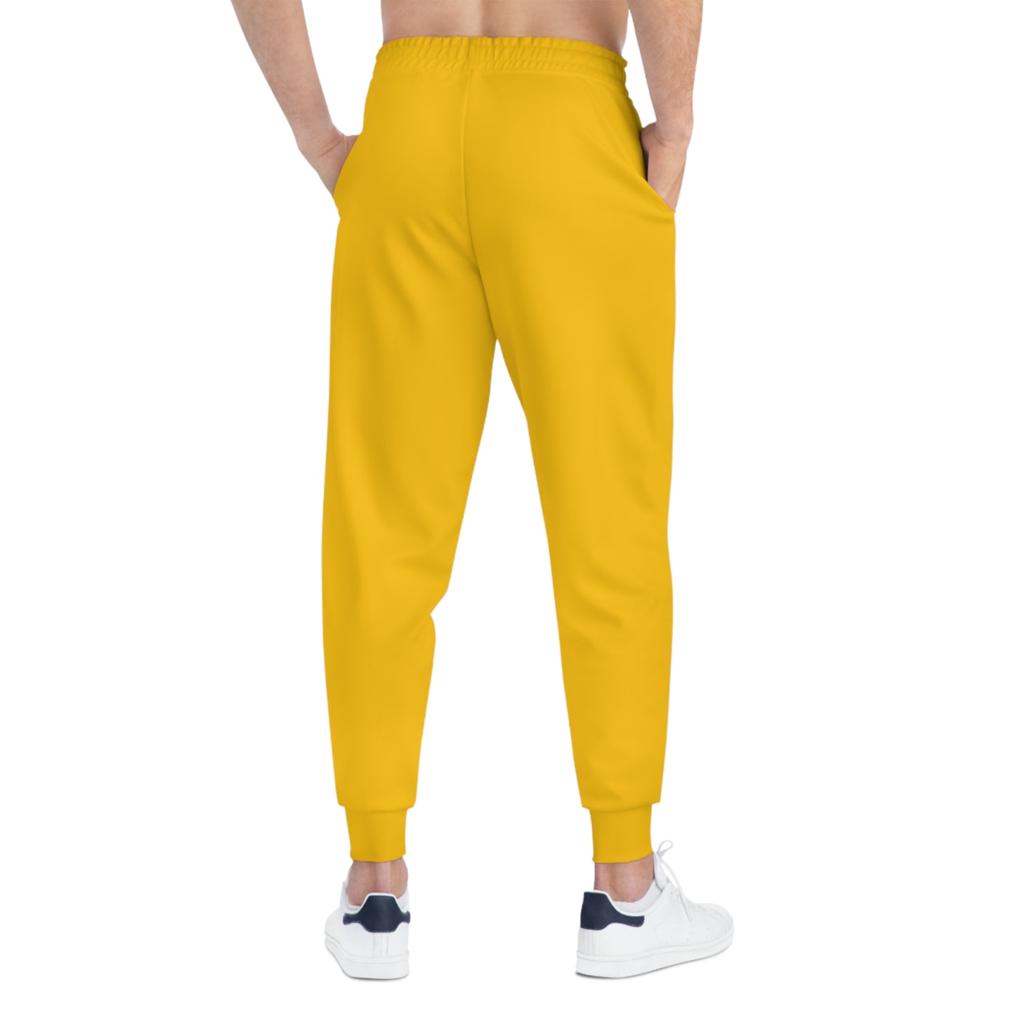 04 - RYSE9 Gold/Rose logo Athletic Joggers (Gold/Rose Print Logo)