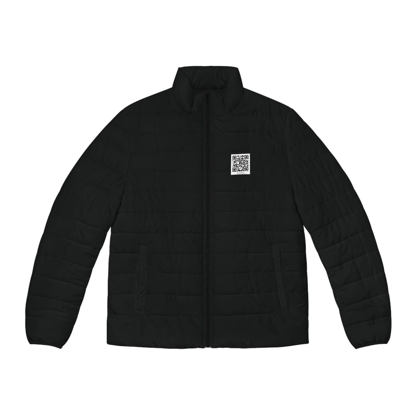 01 - ATM Radio - Men's Puffer Jacket (Black)