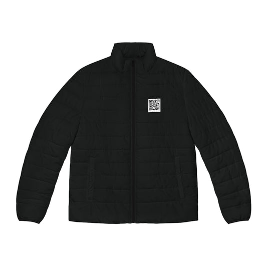 01 - ATM Radio - Men's Puffer Jacket (Black)