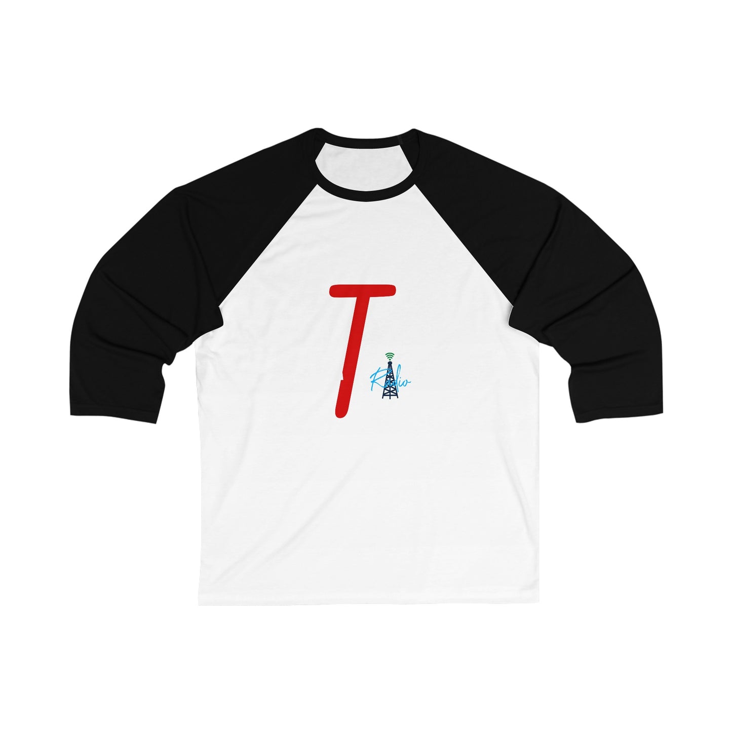 01 - ATM Radio - Unisex 3\4 Sleeve Baseball Tee