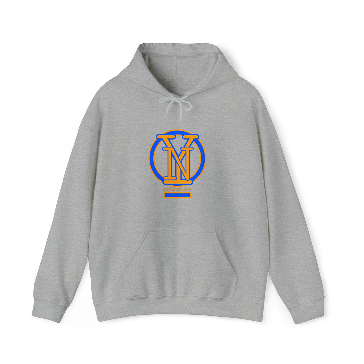 02 - Queens N.Y. Unisex Heavy Blend™ Hooded Sweatshirt