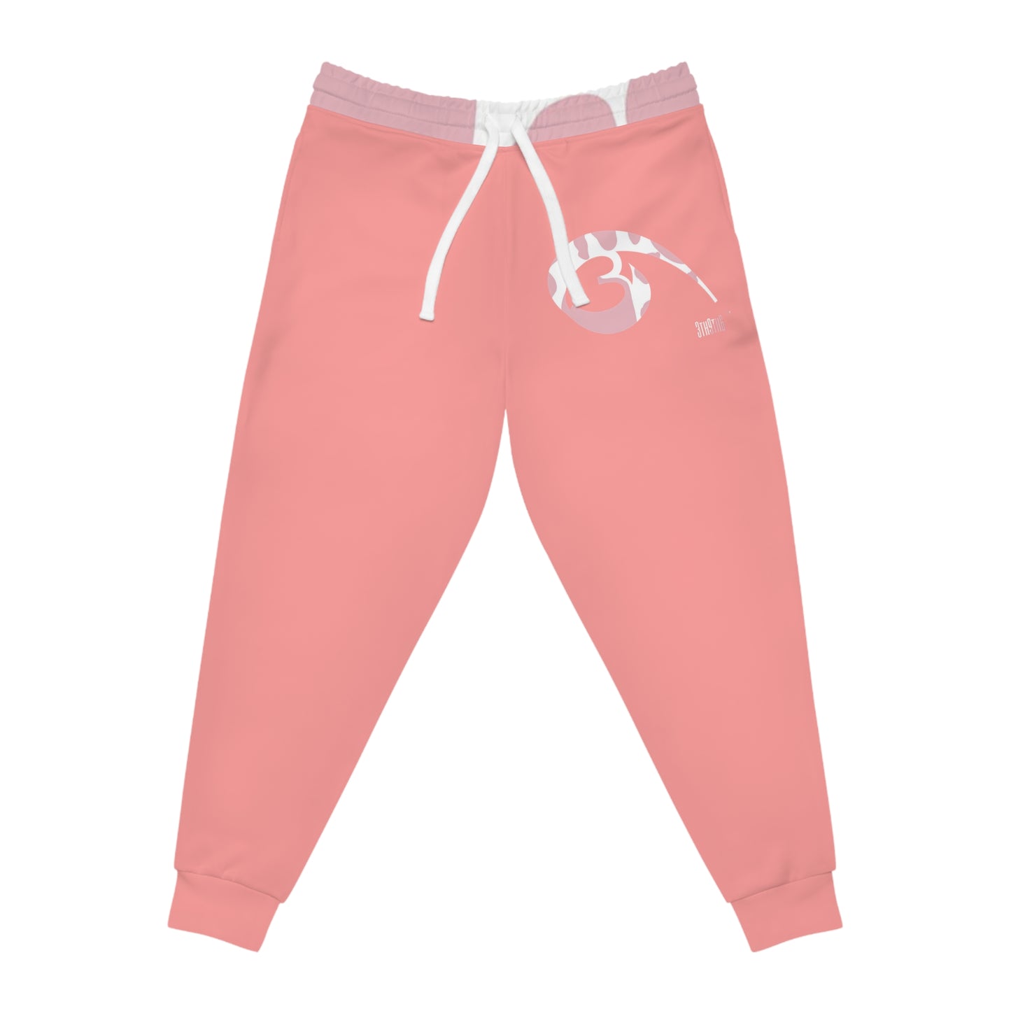 04 - RYSE9 (Peach/Moo Print)  Athletic Joggers