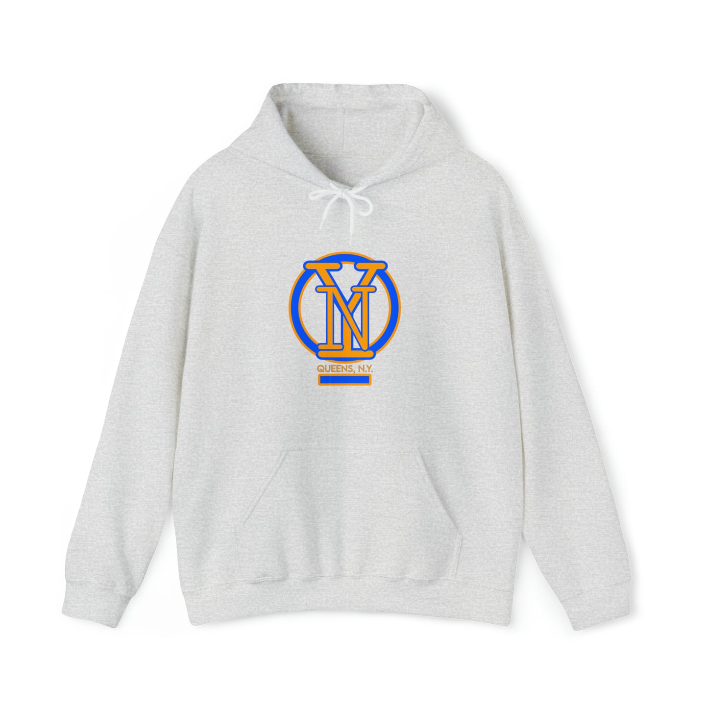 02 - Queens N.Y. Unisex Heavy Blend™ Hooded Sweatshirt