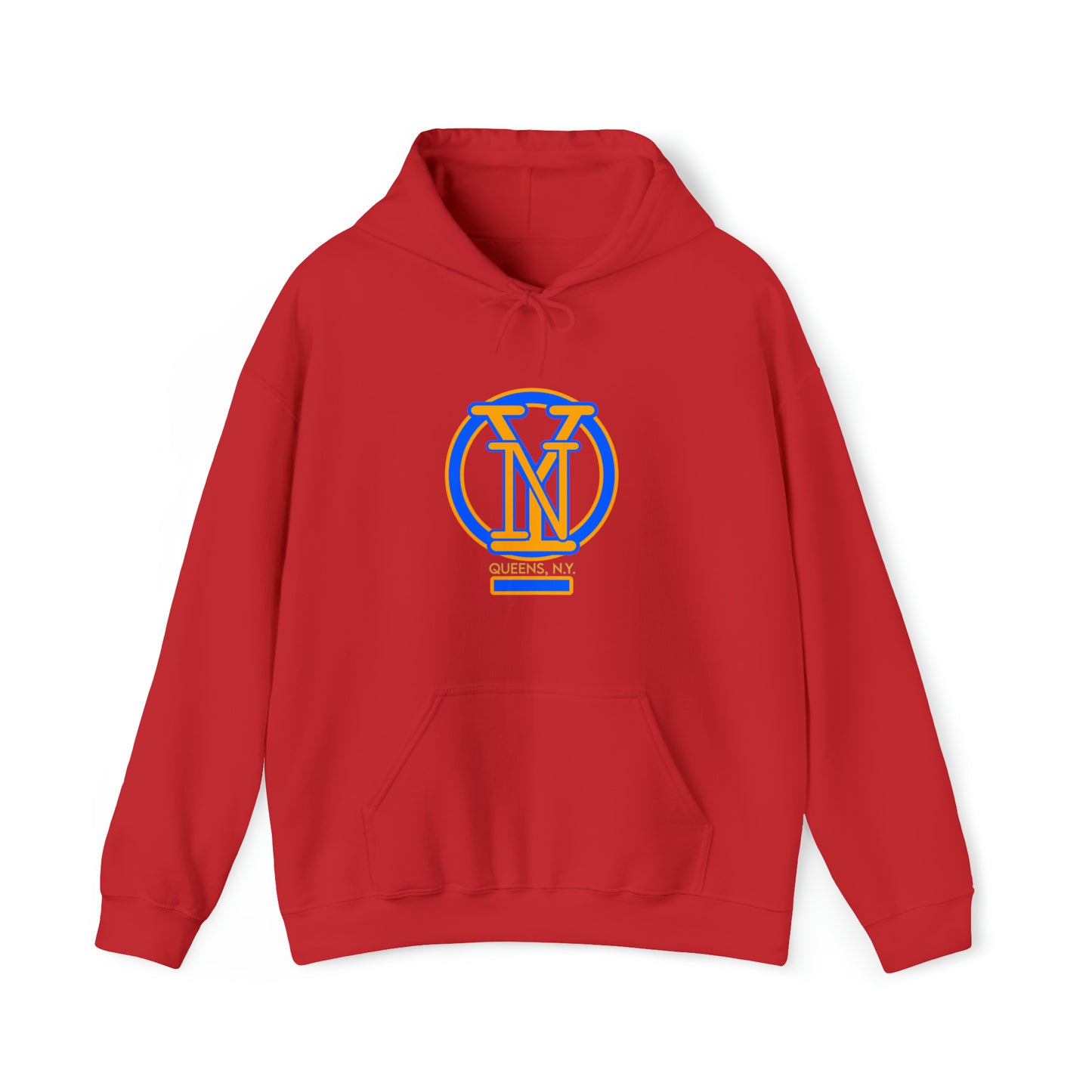 02 - Queens N.Y. Unisex Heavy Blend™ Hooded Sweatshirt