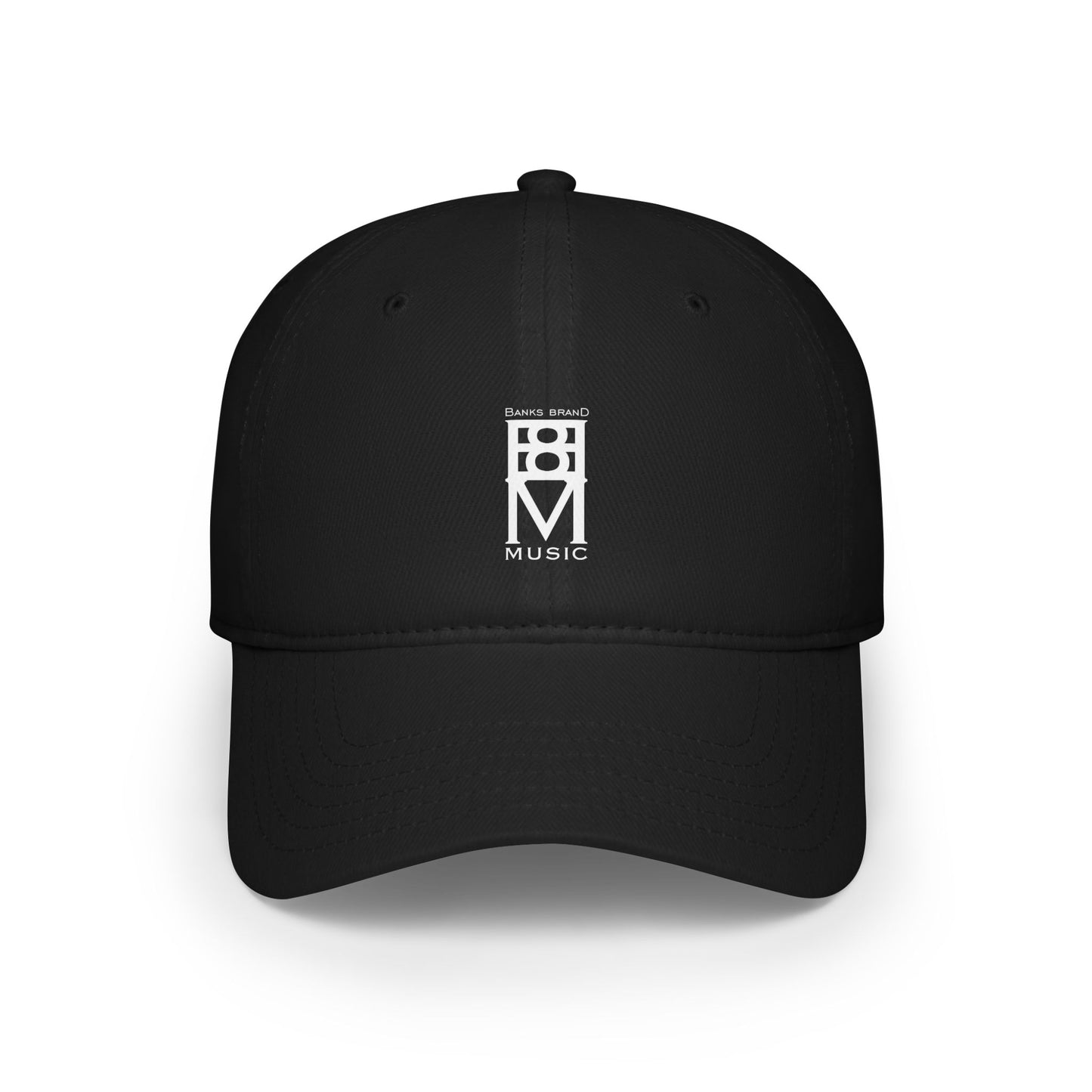 01 - Banks Brand Music Unlimited (BBMUnlimited) Logo -Low Profile Baseball Cap