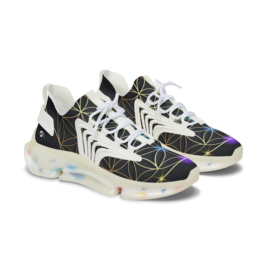 01 - Athletic - "432's" Women's Mesh Sneakers (The Chakras)