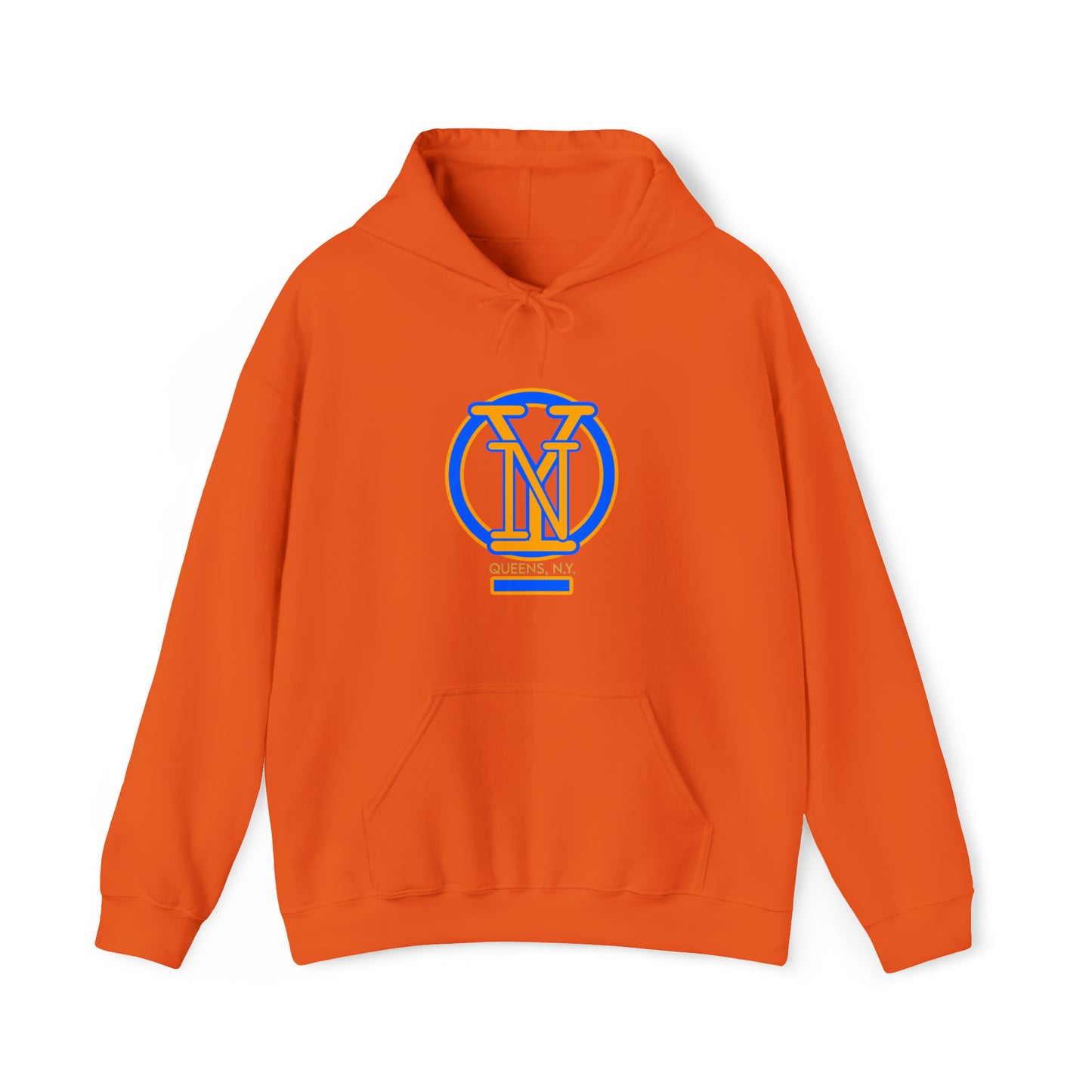 02 - Queens N.Y. Unisex Heavy Blend™ Hooded Sweatshirt