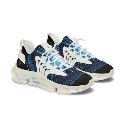 01 - Athletic- "432's" Women's Mesh Sneakers (Water Blue)