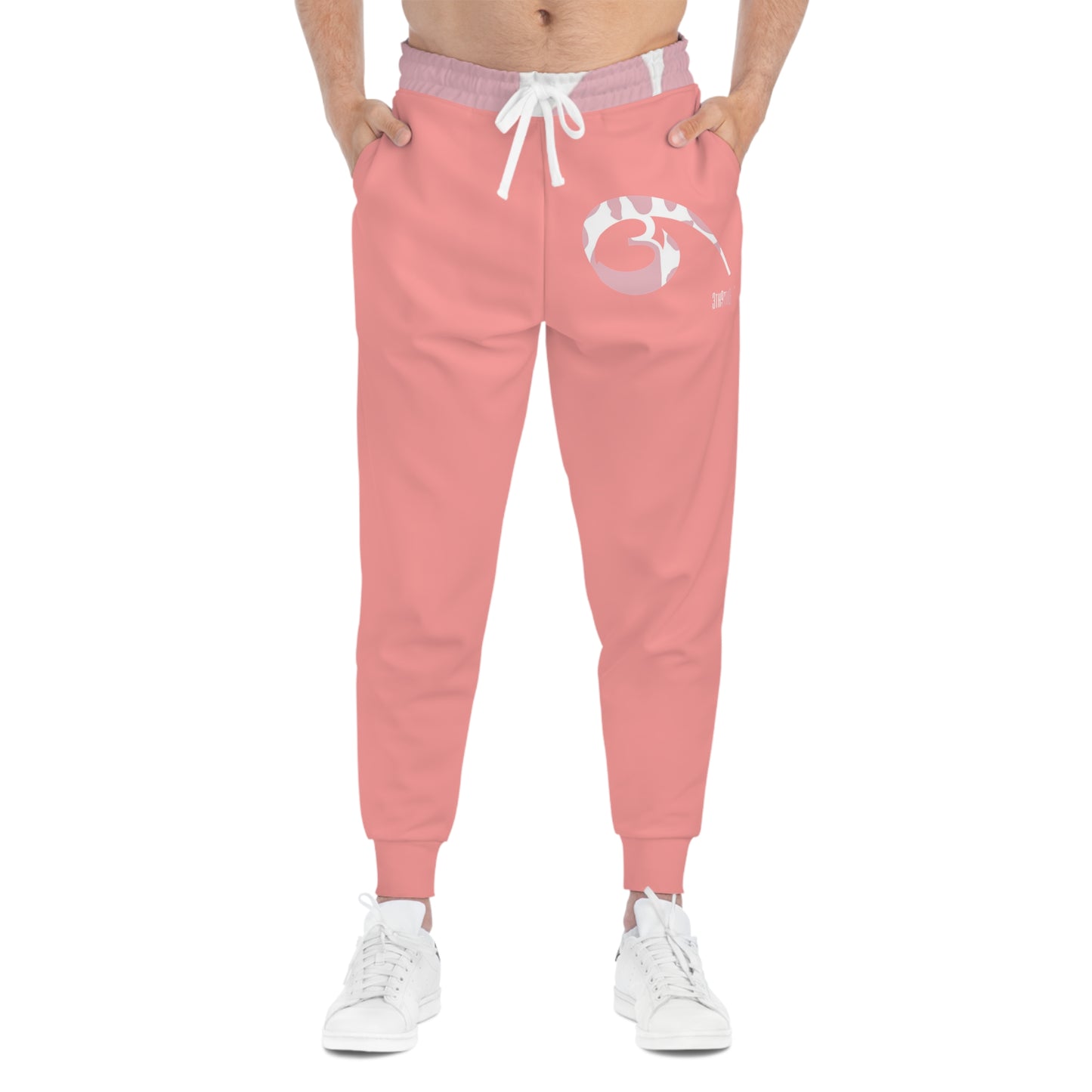 04 - RYSE9 (Peach/Moo Print)  Athletic Joggers