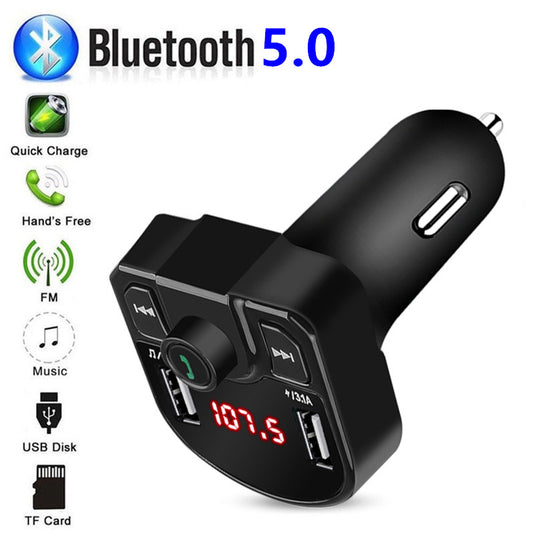 Accessories - Car FM transmitter car Bluetooth MP3 dual USB car charger car MP3 Bluetooth receiver factory direct OEM