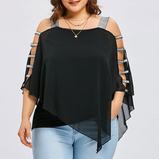 Women's Sexy Plus Size Ladder Sling Tops