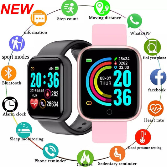 Accessories - D20 PRO Y68 Waterproof Sports Smart Watches