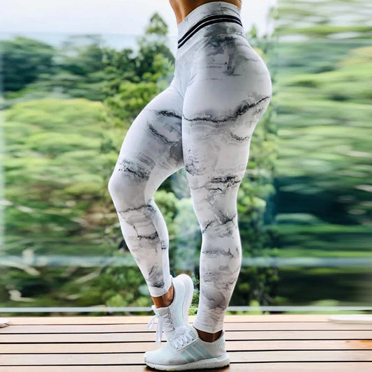 Women's Marble Print Leggings