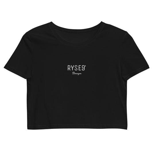 Women's RYSE9 Basics Organic Crop Top