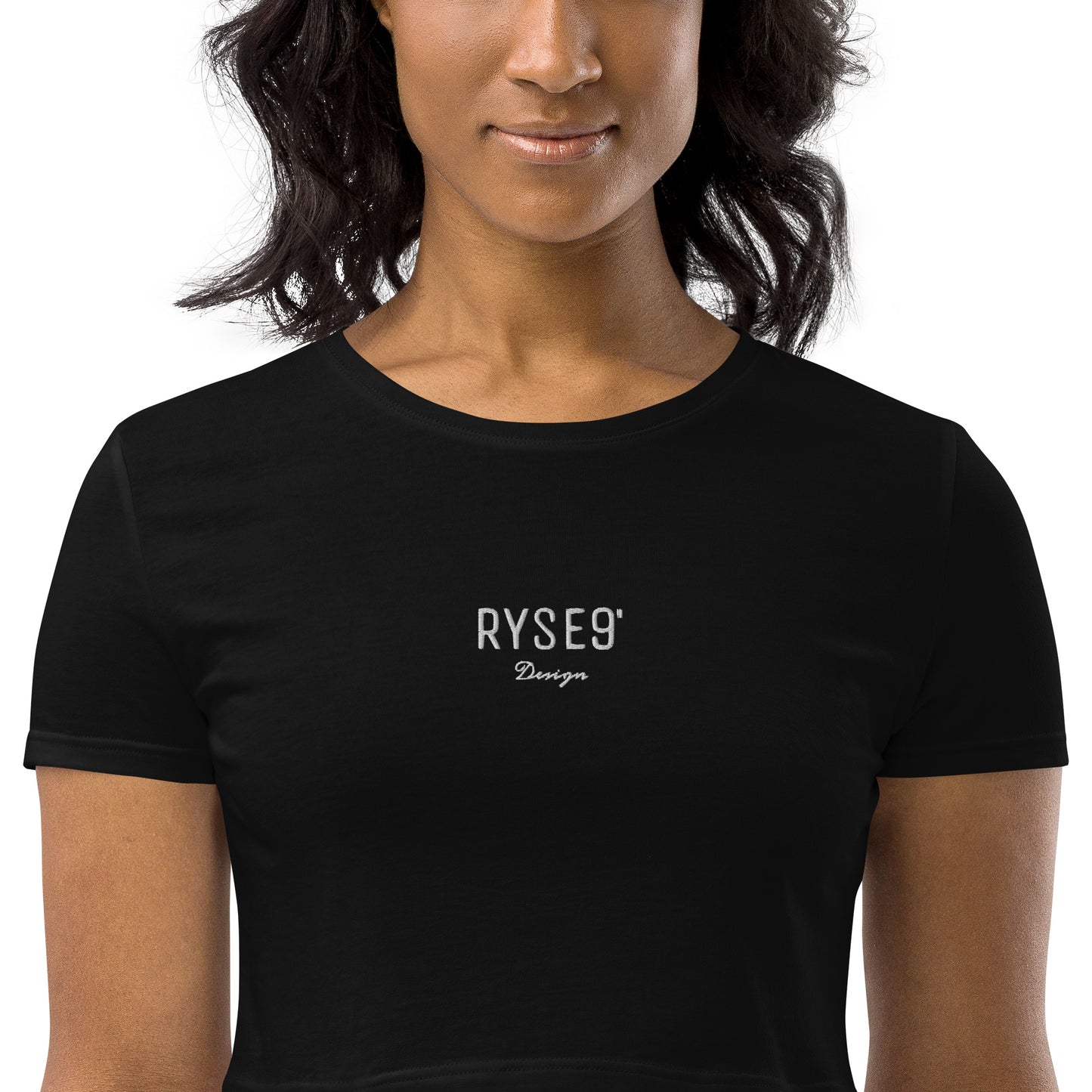 Women's RYSE9 Basics Organic Crop Top