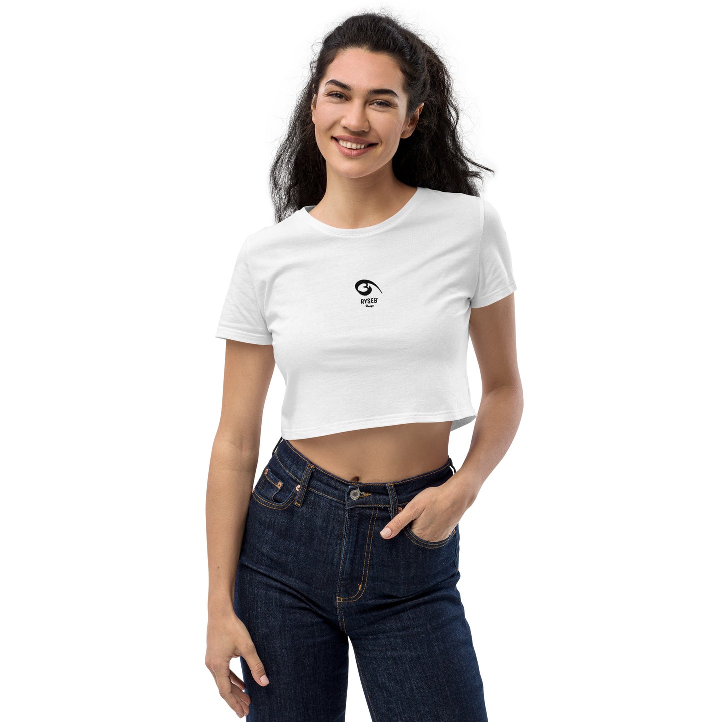 Women's RYSE9 Basics Organic Crop Top