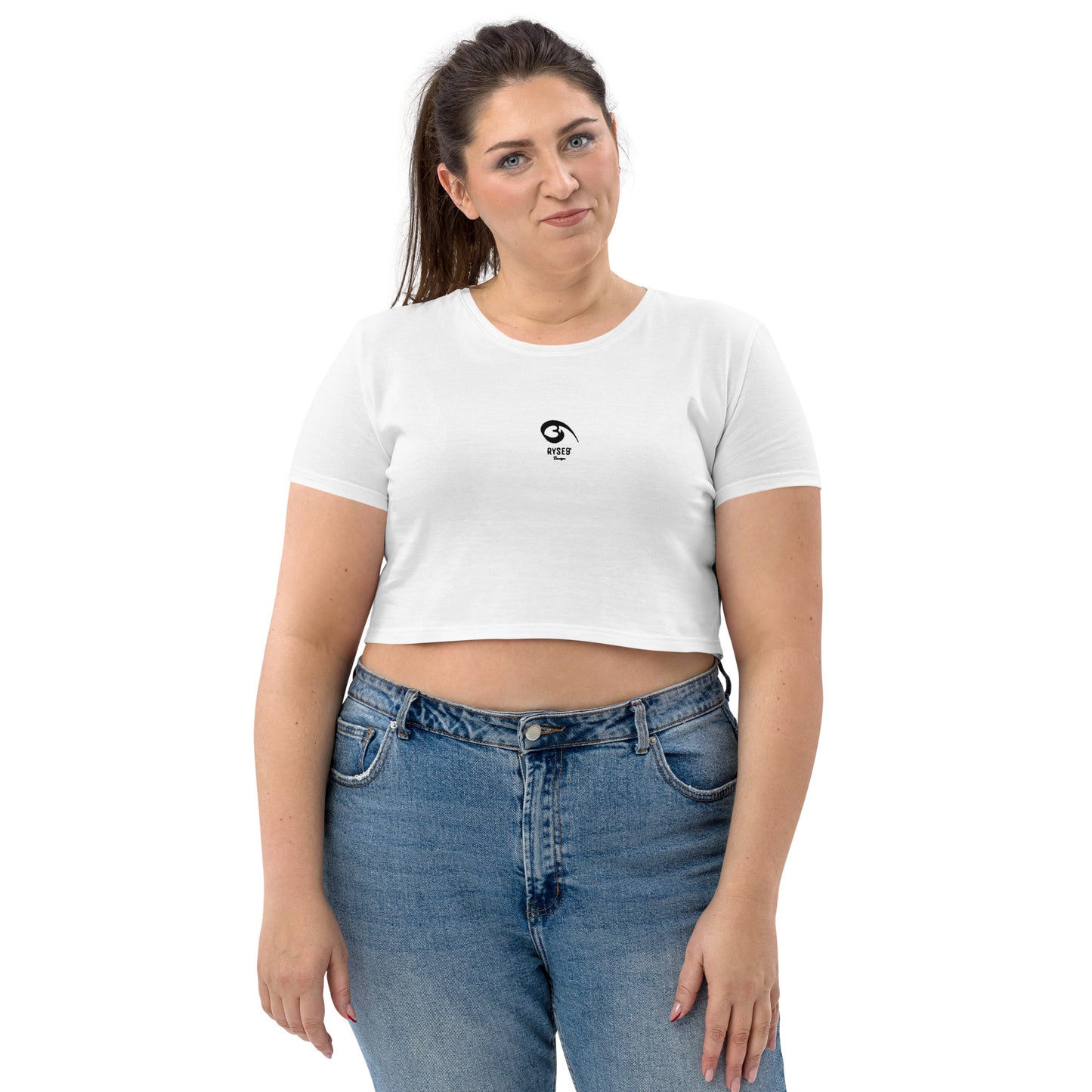 Women's RYSE9 Basics Organic Crop Top